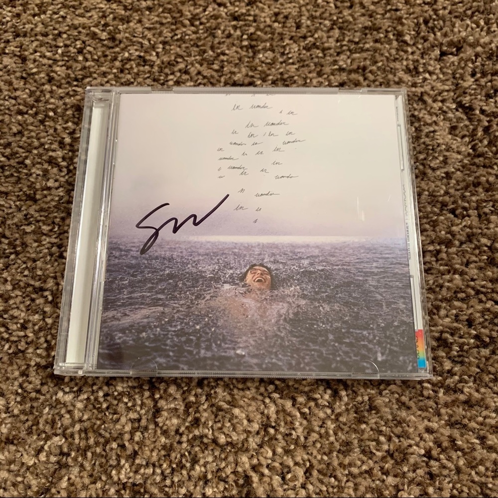 Shawn Mendes Signed CD Wonder